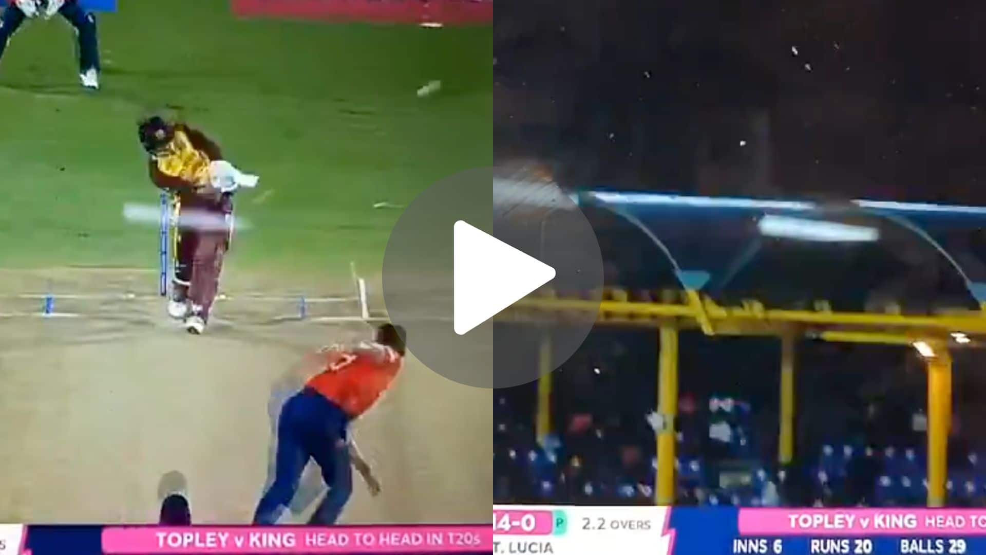 [Watch] Brandon King Turns Rohit Sharma As He Hits RCB-Boy Topley Out Of The Ground
